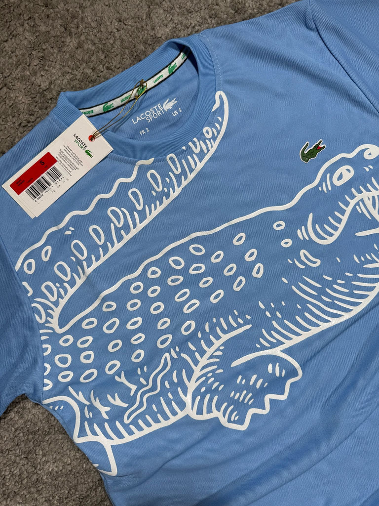 CONJUNTO LACOSTE - AZUL/BLANCO