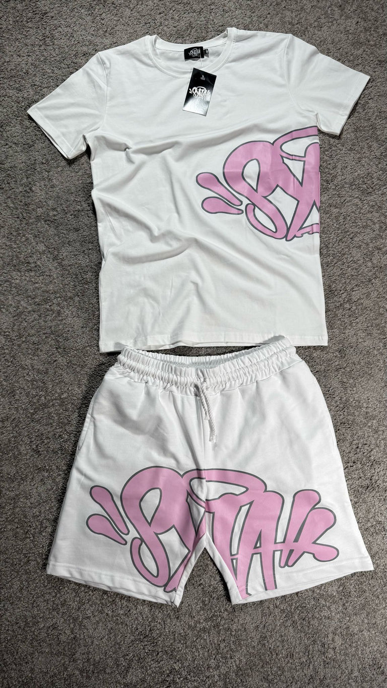 CONJUNTO SYNA - BLANCO/ROSA