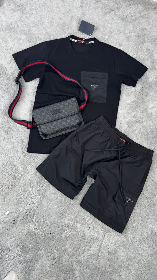 CONJUNTO CORTO PRADA - NEGRO