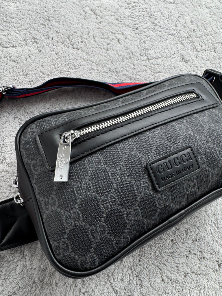 RIÑONERA GUCCI M2 NEGRO