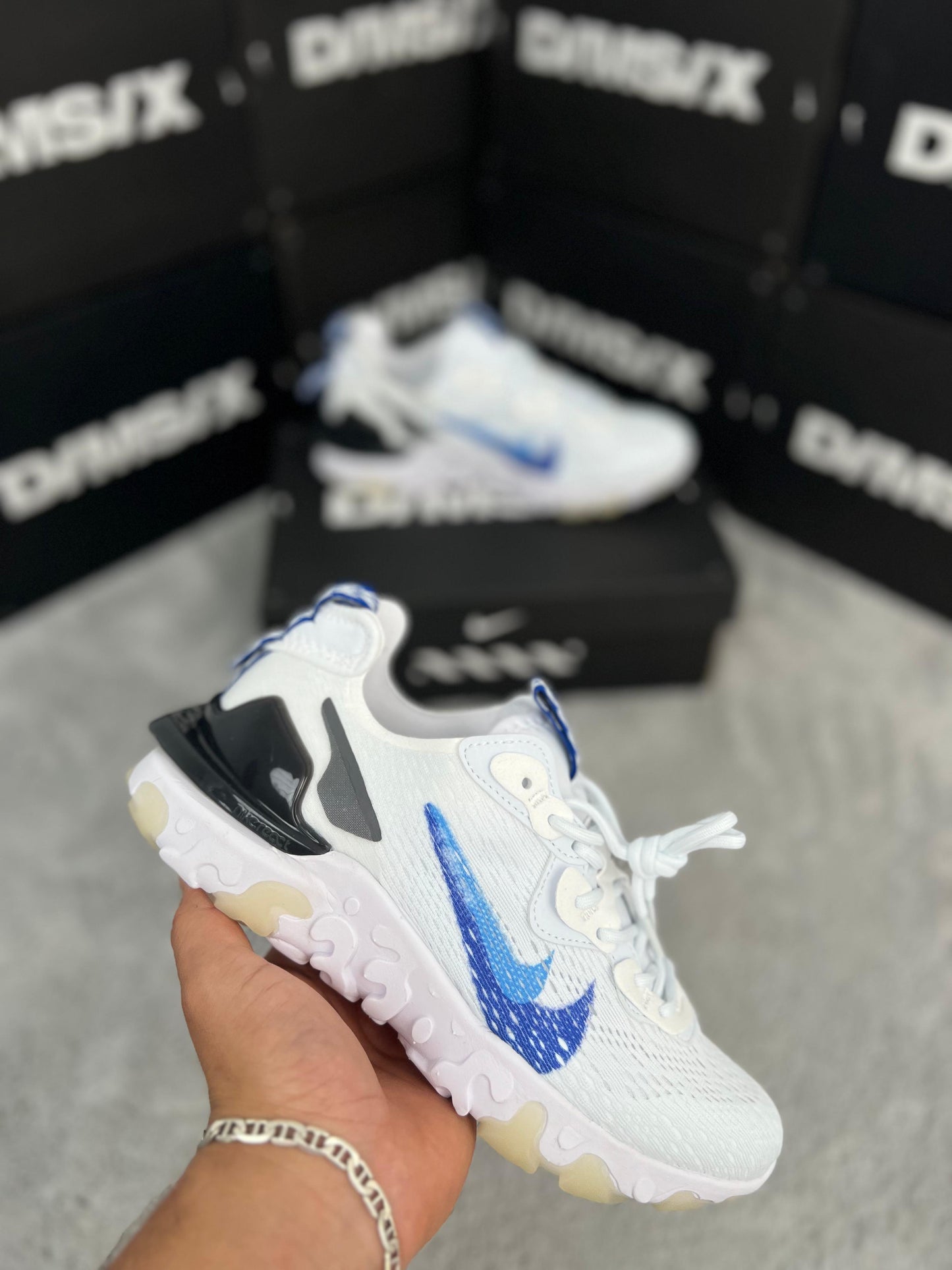 NIKE REACT VISION BLANCO/AZUL