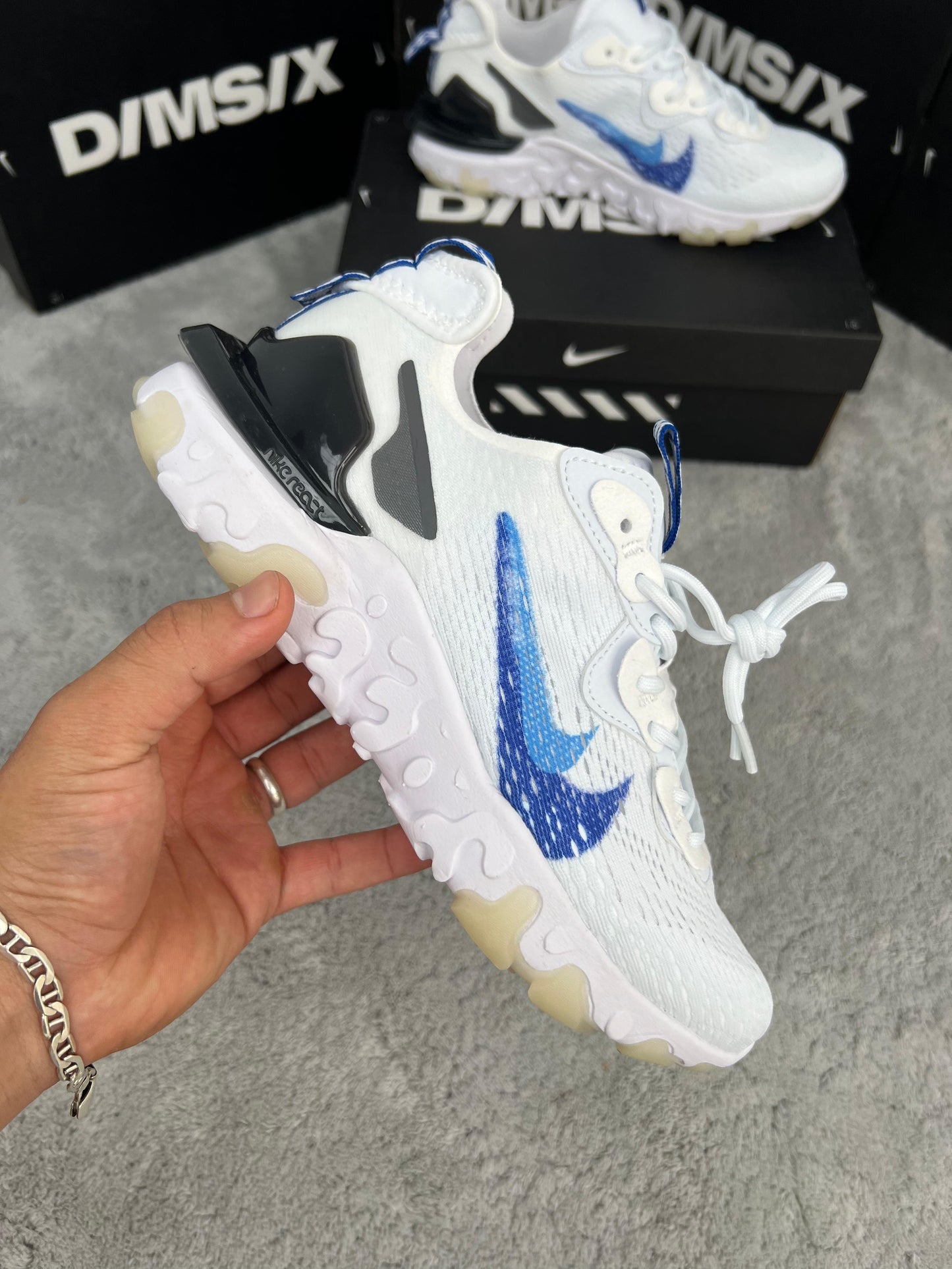 NIKE REACT VISION BLANCO/AZUL