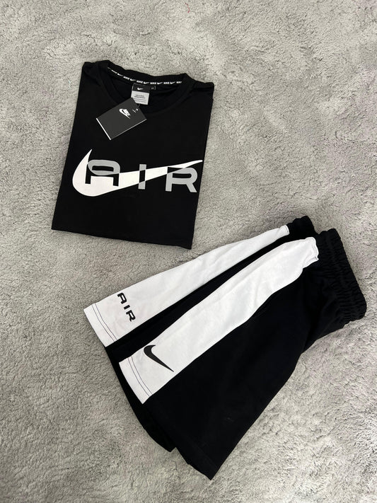 CONJUNTO NIKE 2025 M2- NEGRO/BLANCO