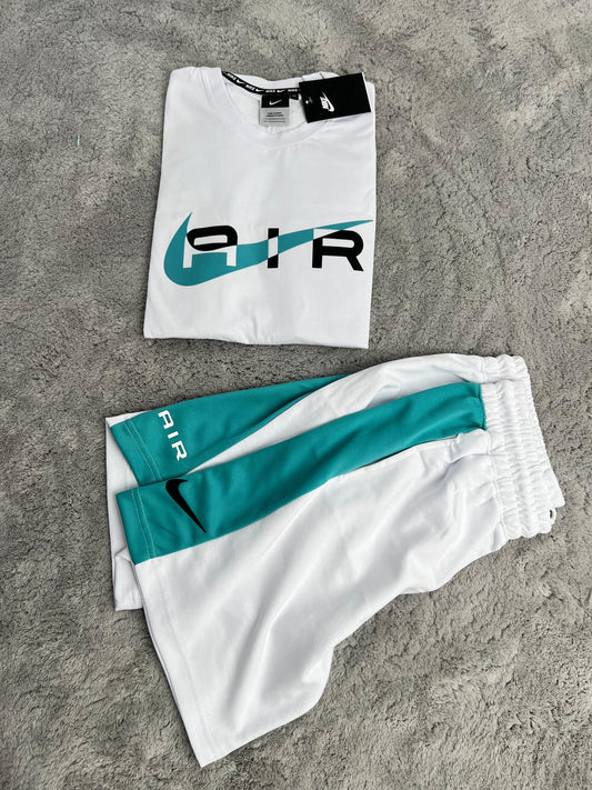 CONJUNTO NIKE 2025 M2- BLANCO/VERDE