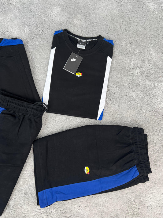 CONJUNTO NIKE TN 2025 - NEGRO/AZUL