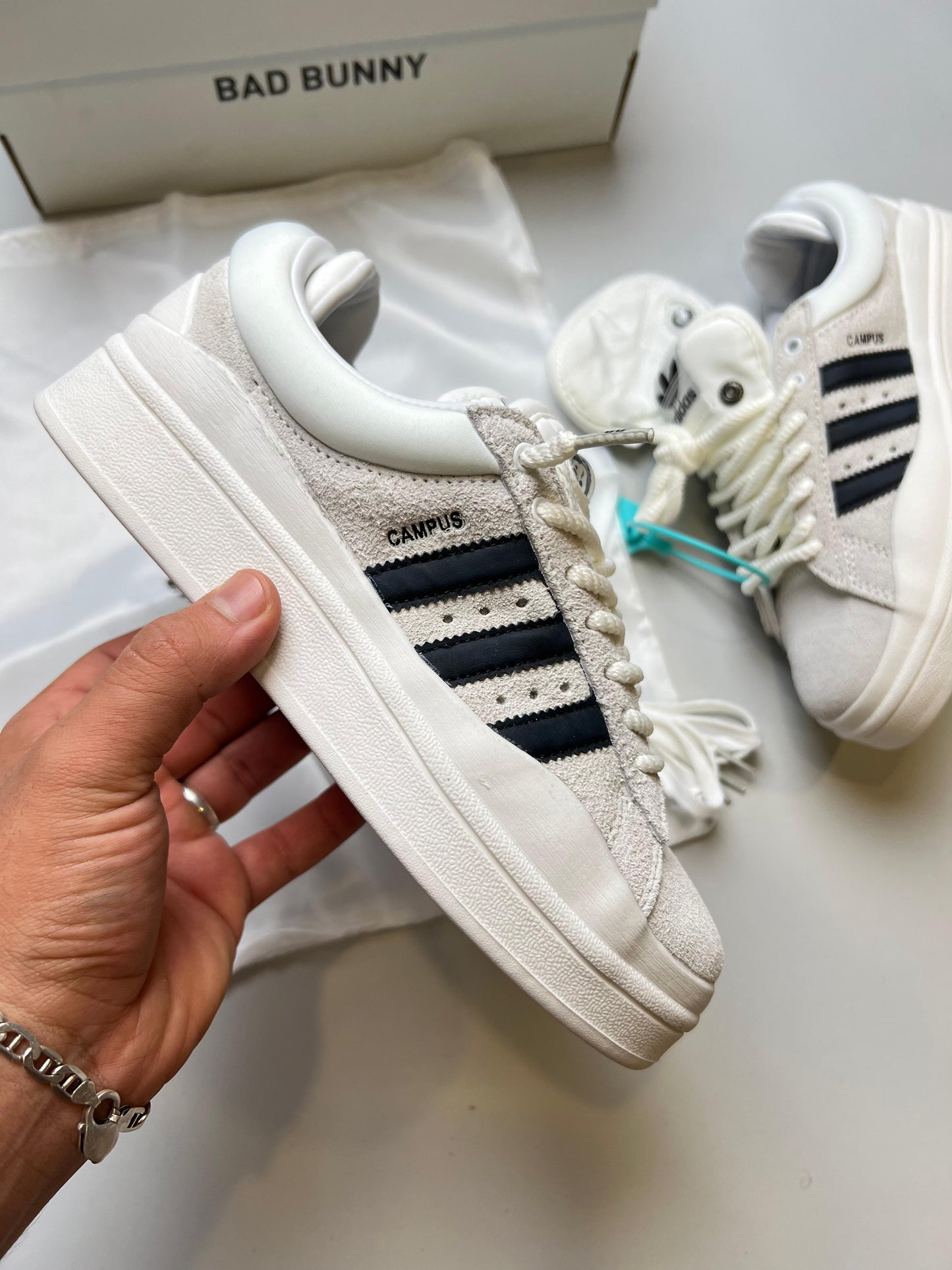 Adidas BAD BUNNY FORUM - BEIGE