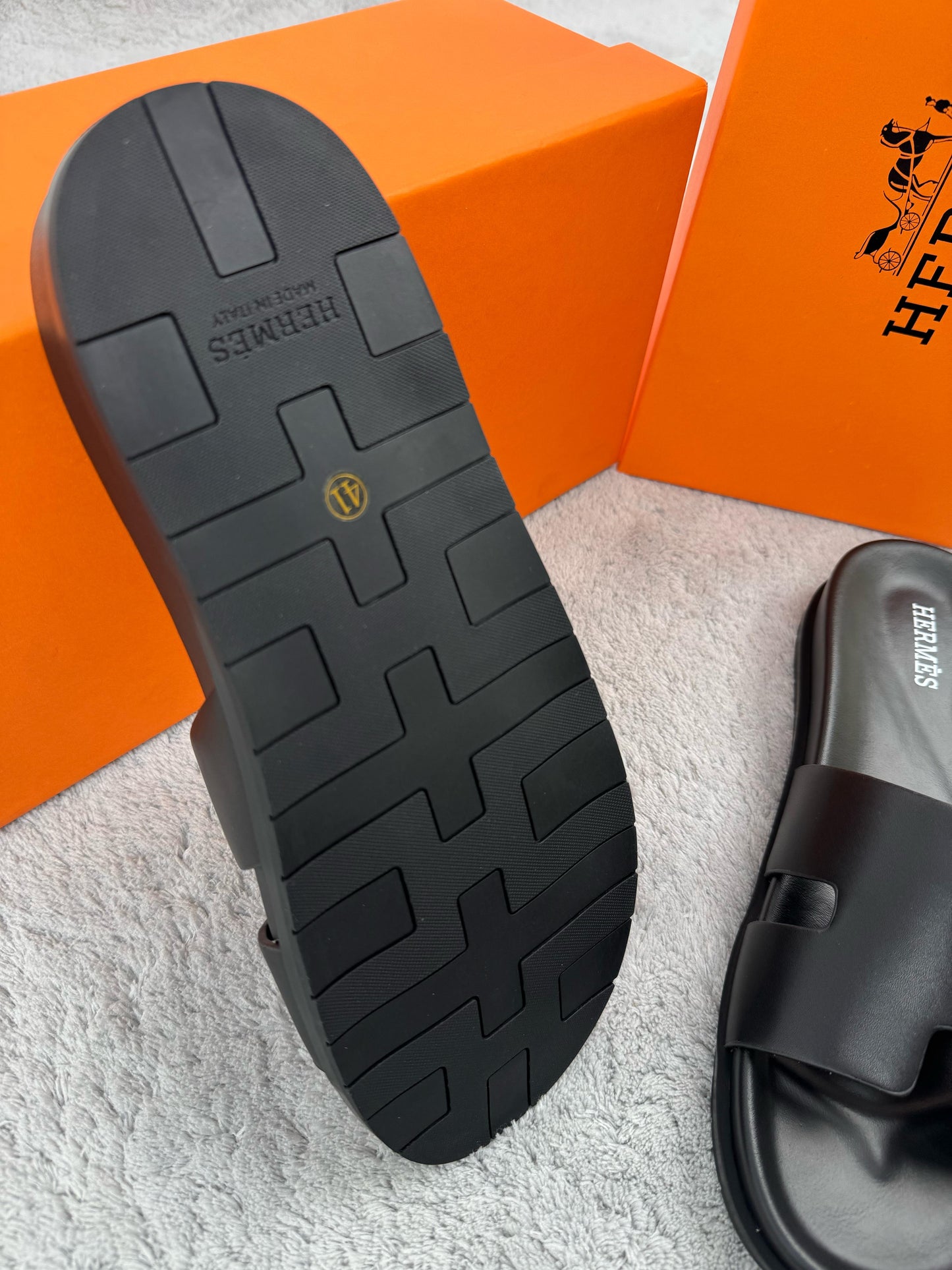 Chanclas HERMÉS Negras