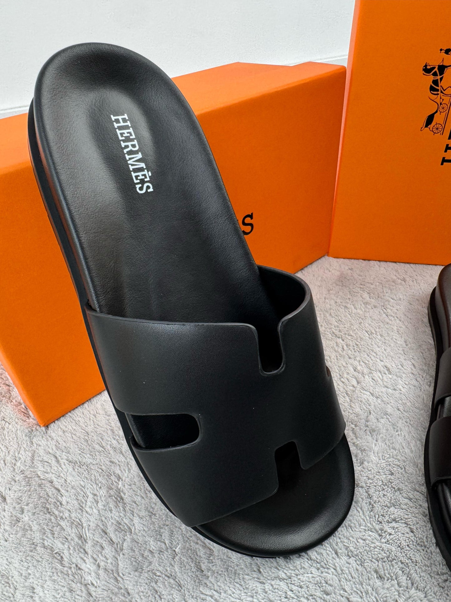 Chanclas HERMÉS Negras
