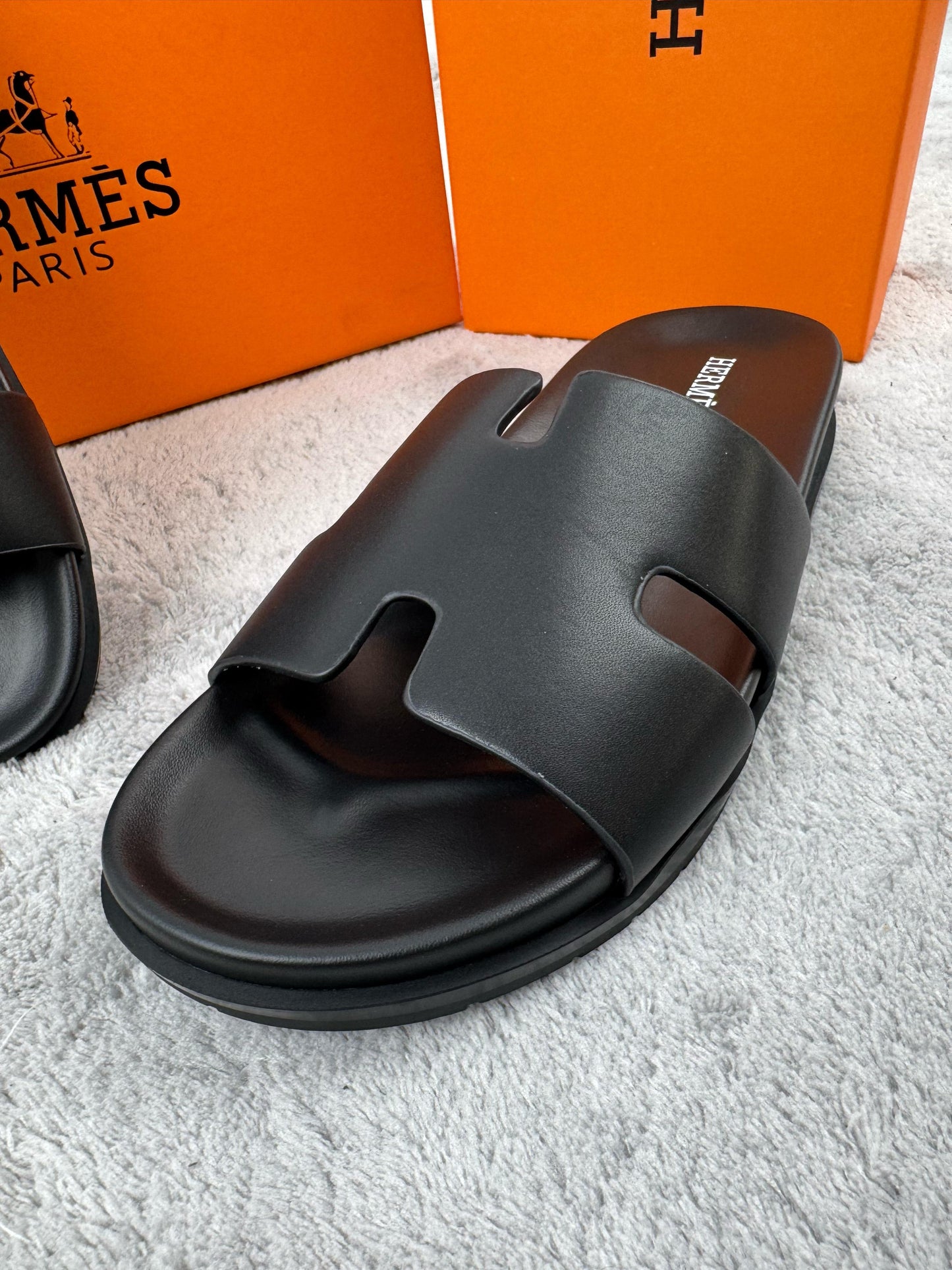 Chanclas HERMÉS Negras