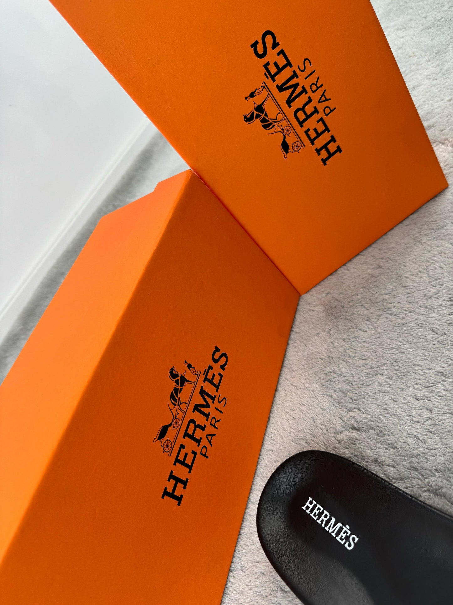 Chanclas HERMÉS Negras