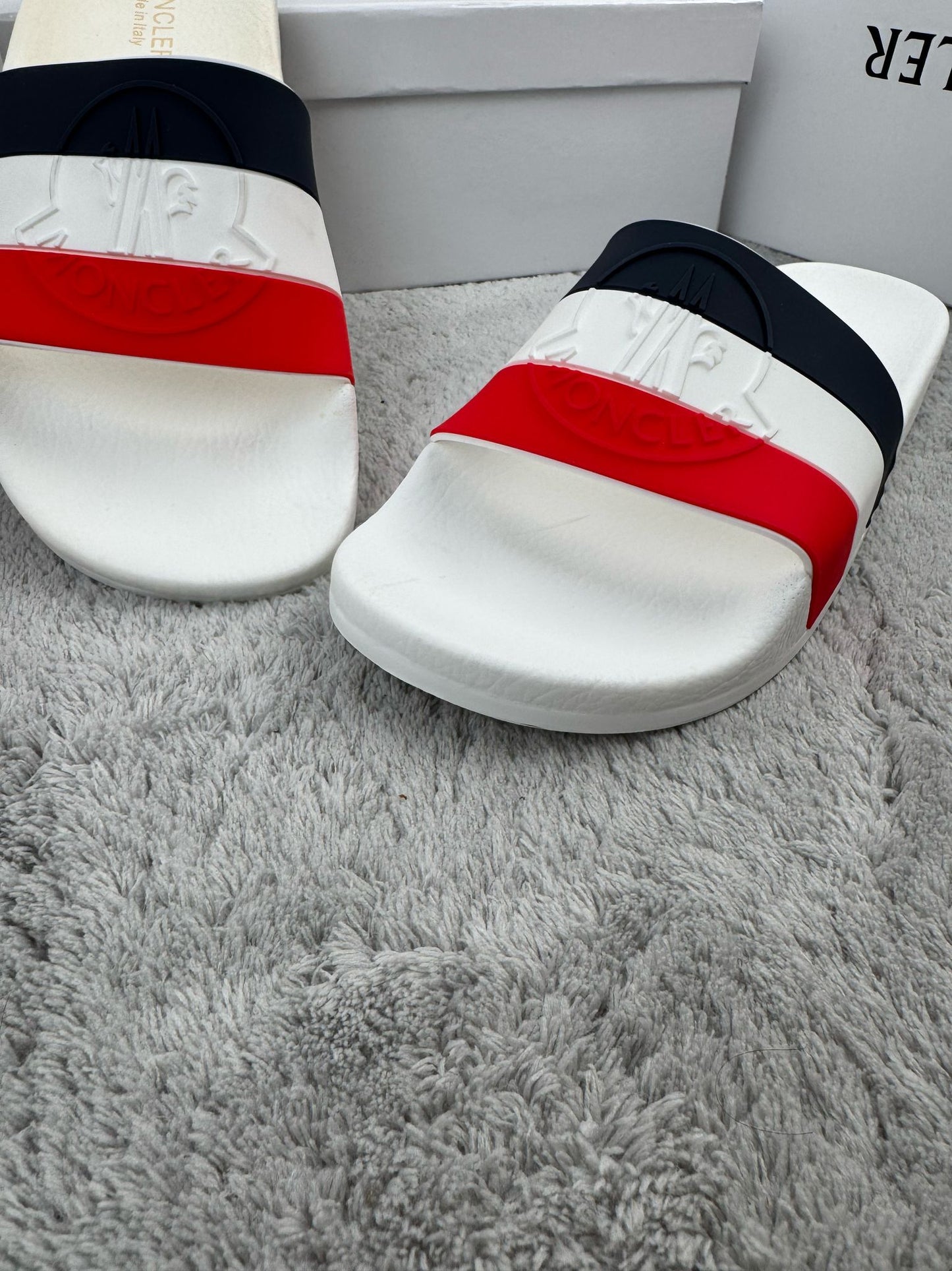 Chanclas MONCLER color Blanco