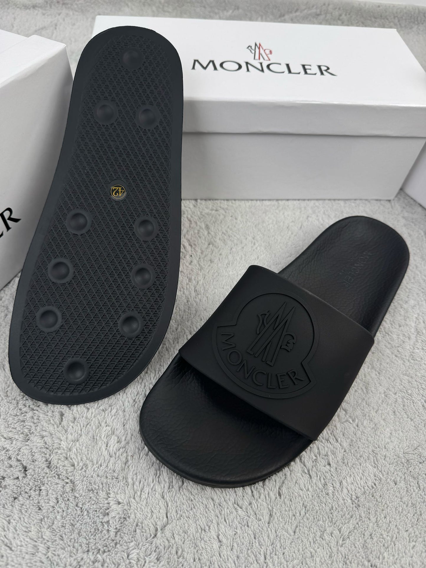 Chanclas MONCLER color Negro