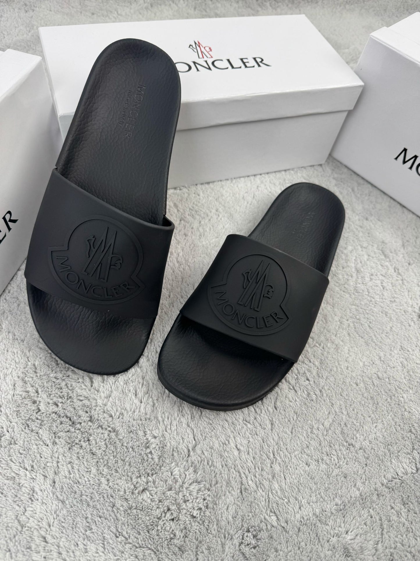 Chanclas MONCLER color Negro