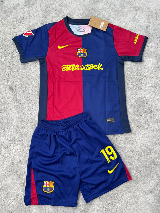 CONJUNTO BARCELONA 19 LAMINE YAMAL