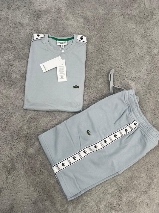 CONJUNTO LACOSTE 2025 GRIS