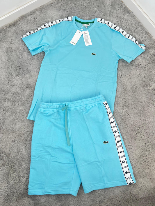 CONJUNTO LACOSTE 2025 AZUL CLARO