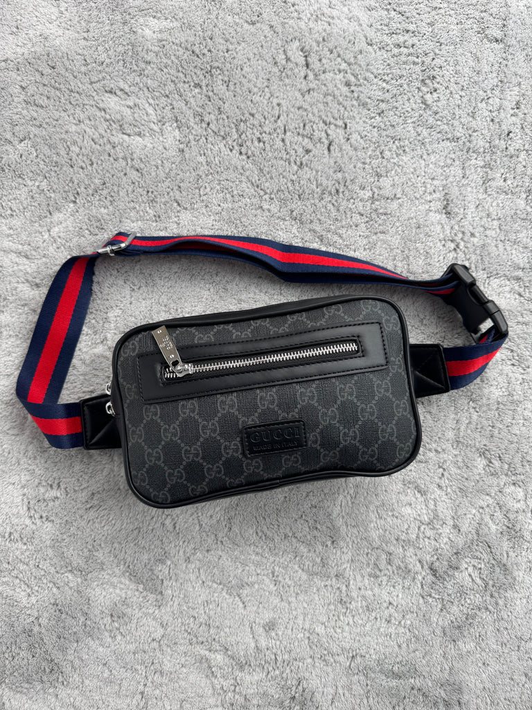 RIÑONERA GUCCI M2 NEGRO