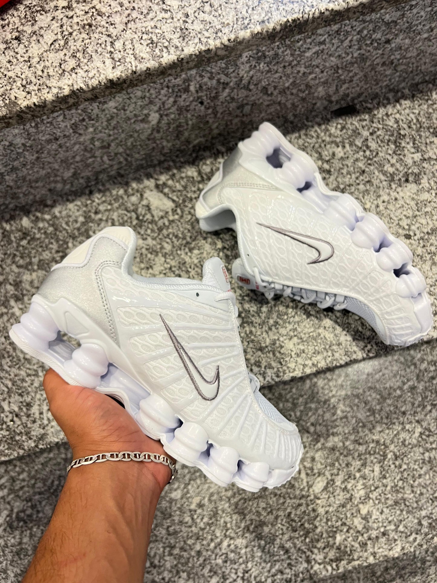 NIKE SHOX TL - BLANCAS