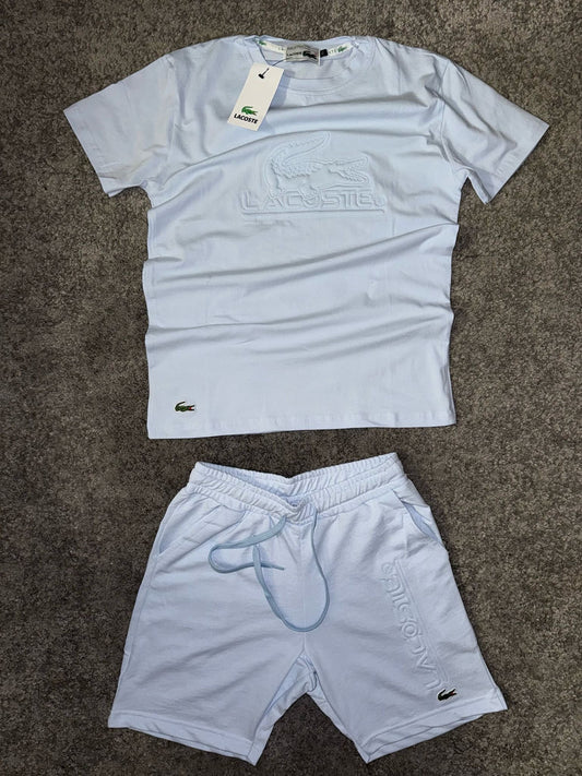 CONJUNTO LACOSTE - AZUL CIELO