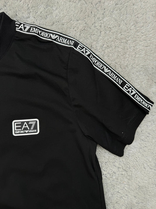 CONJUNTO CORTO - EA7 NEGRO