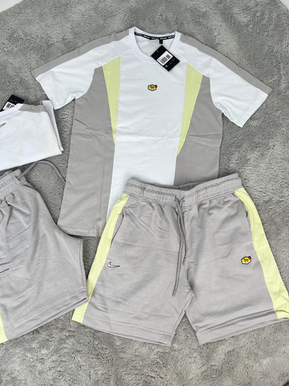 CONJUNTO NIKE TN 2025 - BLANCO/GRIS