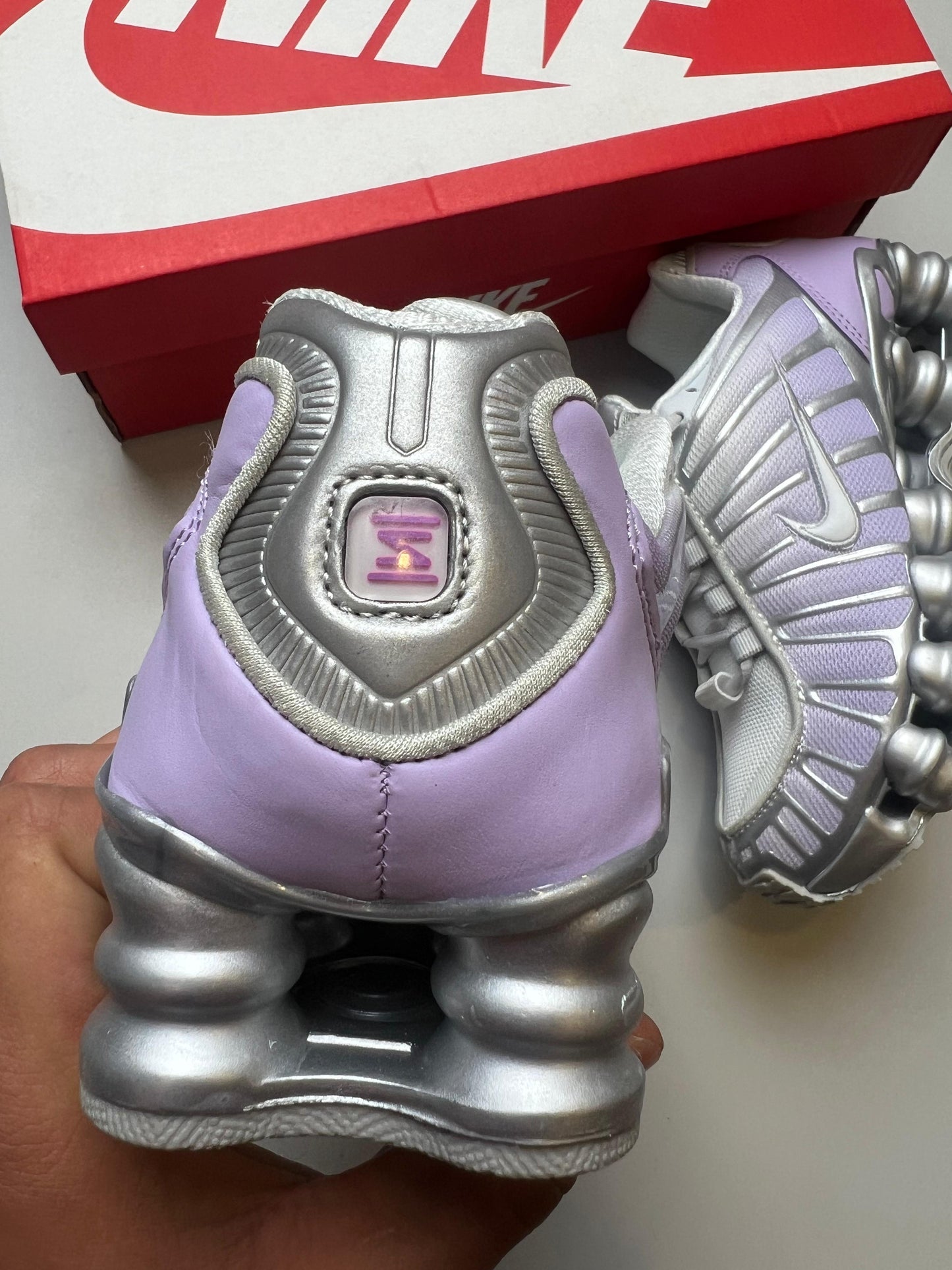 NIKE SHOX TL - LILA/GRIS