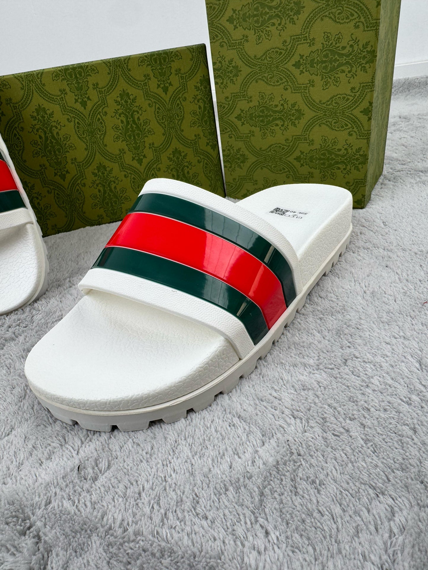 Chanclas GUCCI Blancas