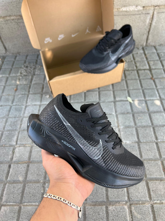 NIKE W ZOOMAX NEGRAS/GRISES