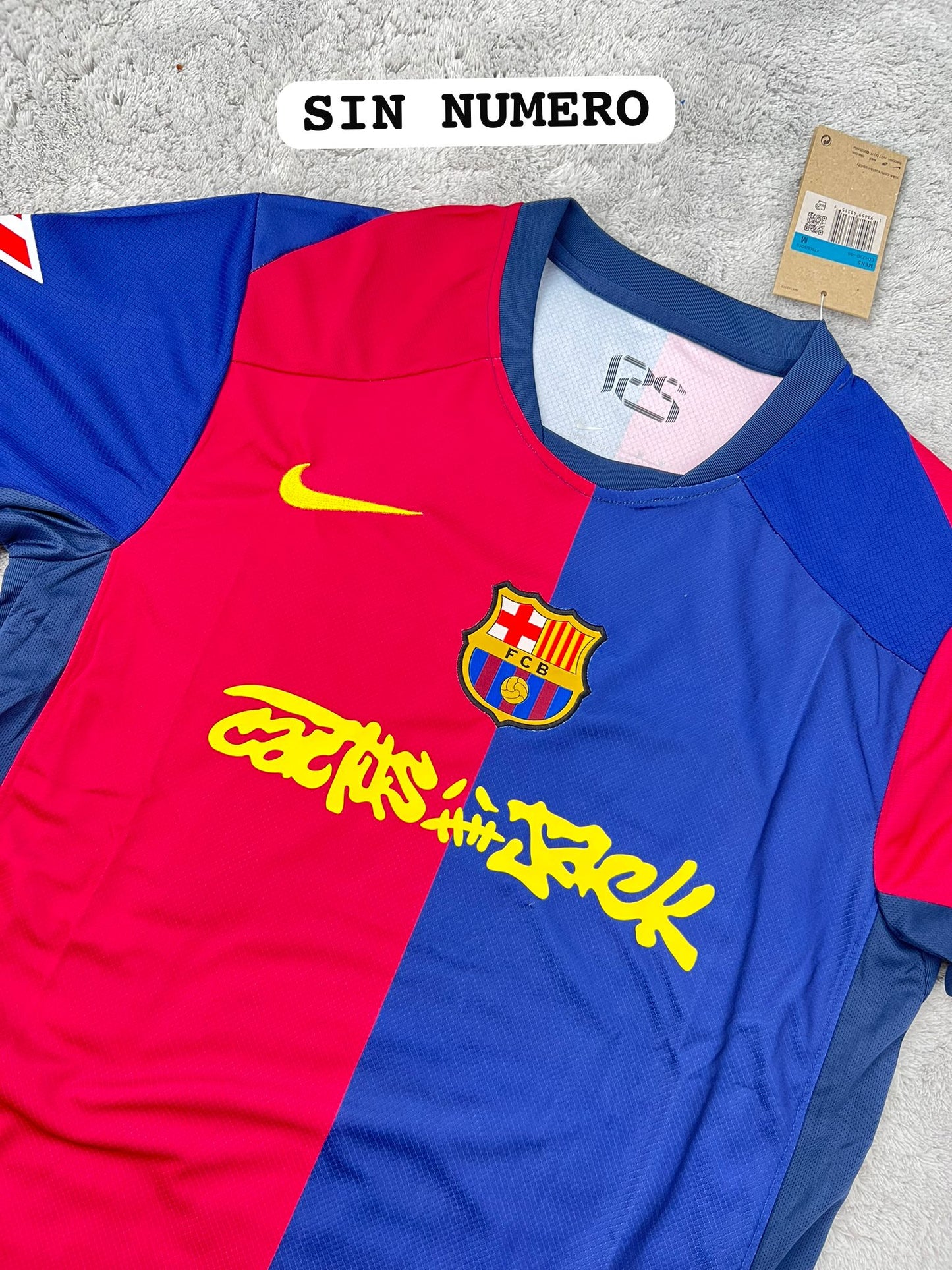 CAMISETA DE BARCELONA SIN NUMERO 2025