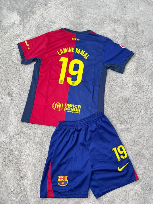 CONJUNTO BARCELONA 19 LAMINE YAMAL