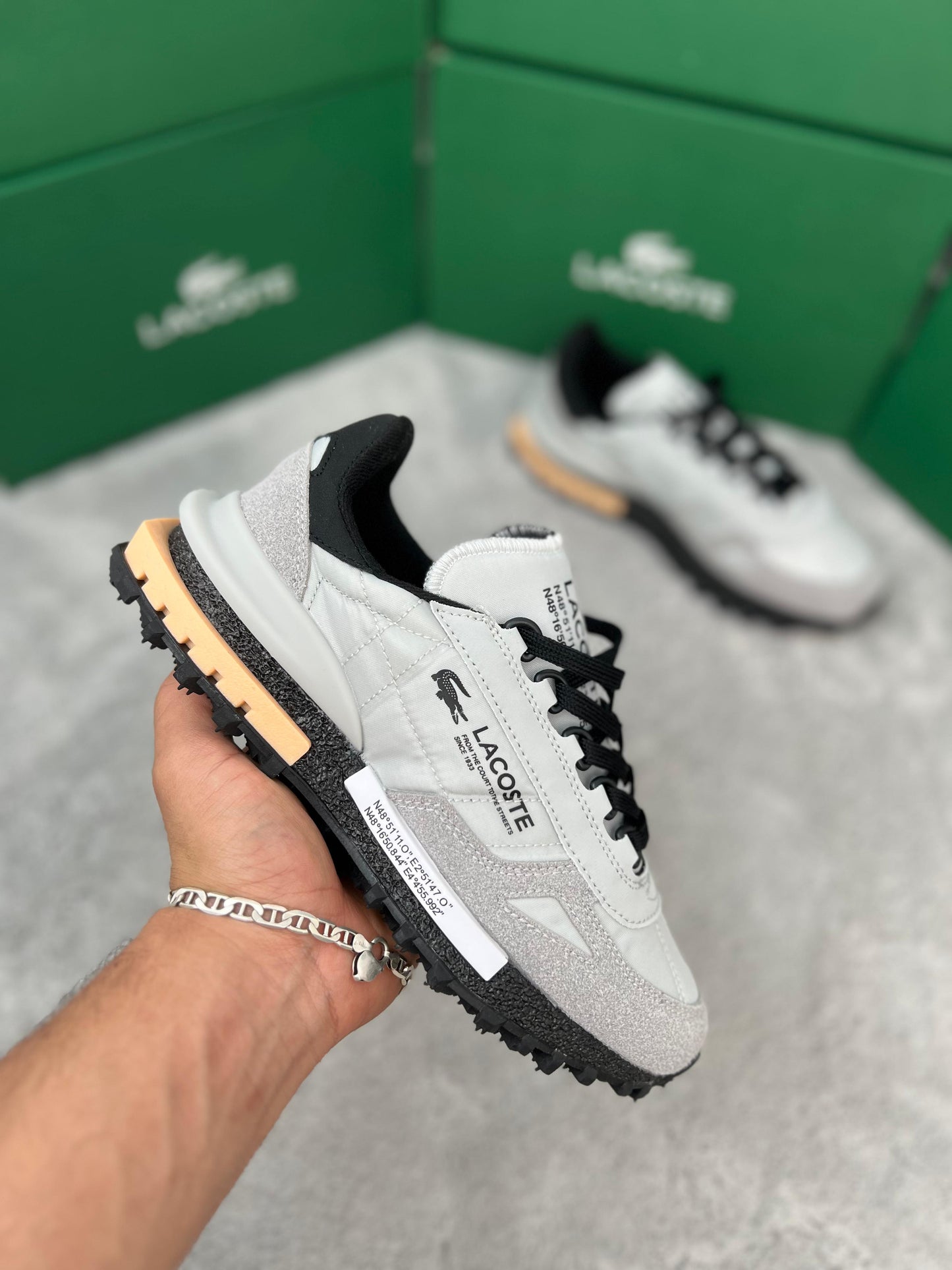 LACOSTE ACTIVE ELITE - GRIS