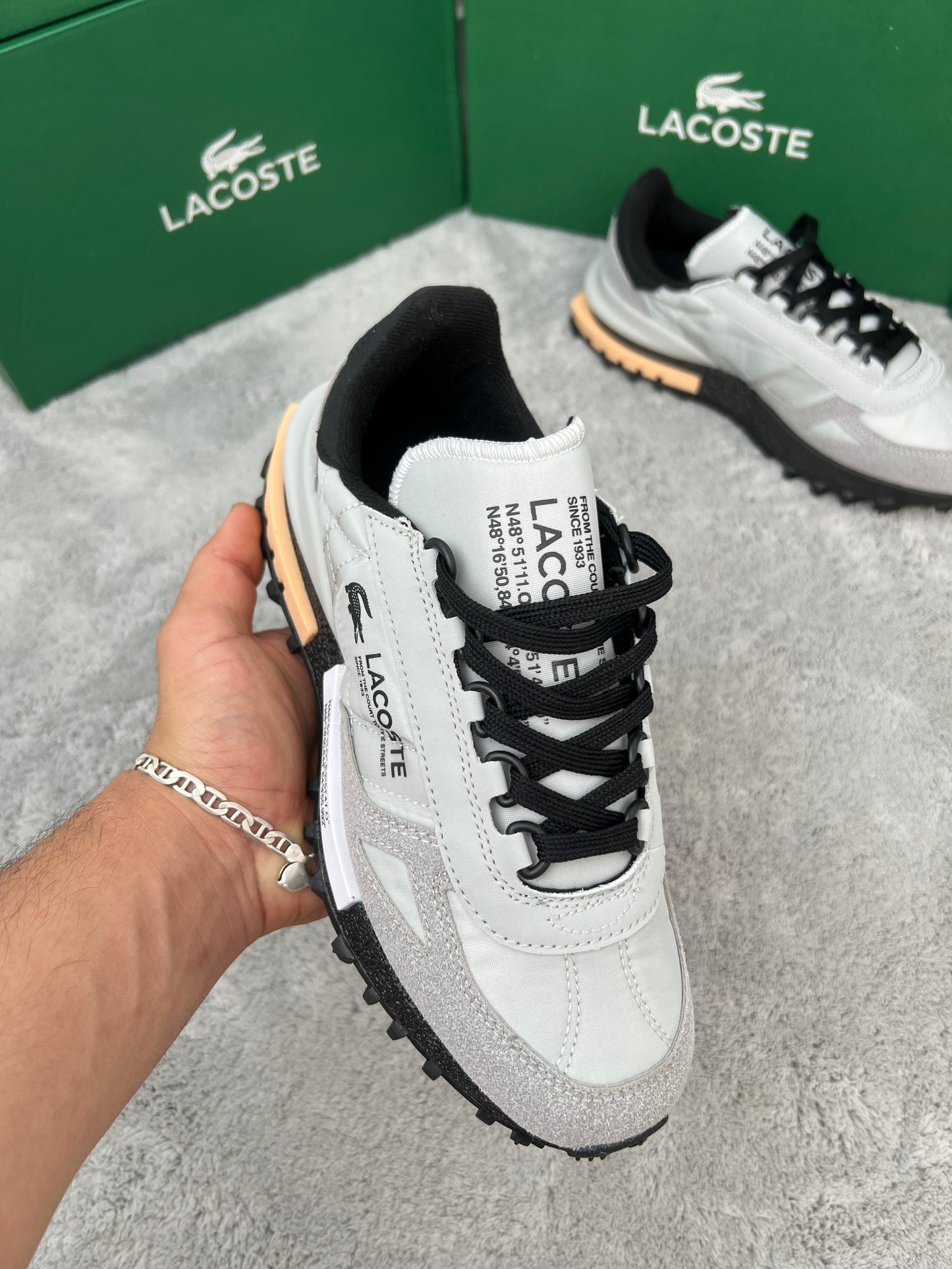 LACOSTE ACTIVE ELITE - GRIS