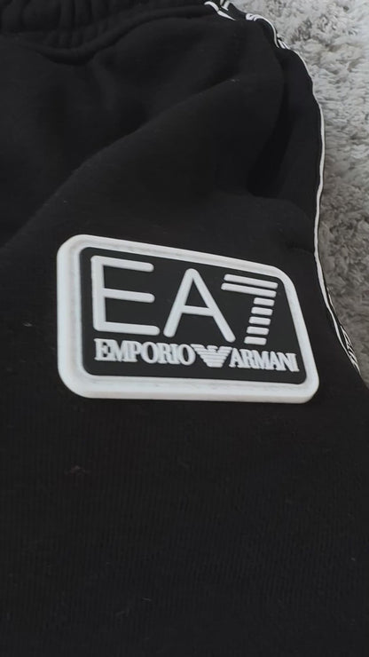 CONJUNTO CORTO - EA7 NEGRO